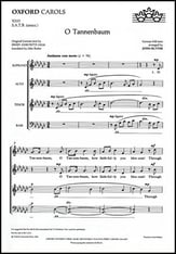 O Tannenbaum SATB choral sheet music cover